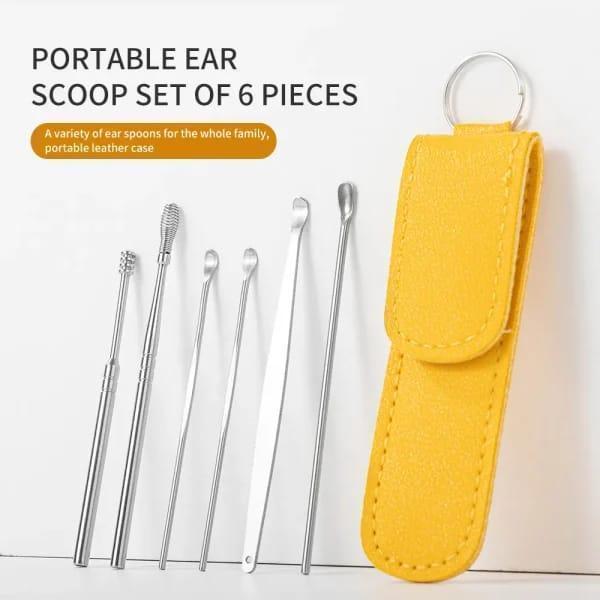 Portable Ear Cleaning Tool Set of 6