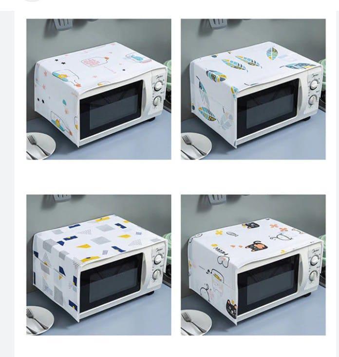 Microwave Cover Dust Proof Washable Kitchen Decor