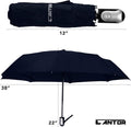 Black Parachute Umbrella Auto Open Close