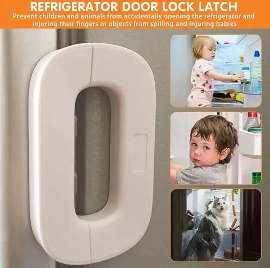 Fridge lock with keys detail view