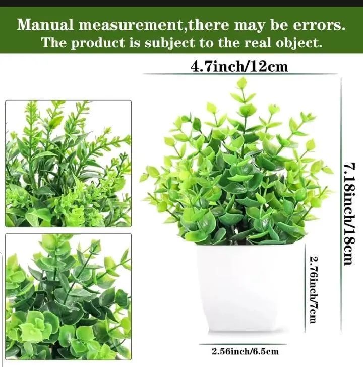 White Plastic Plant Planter