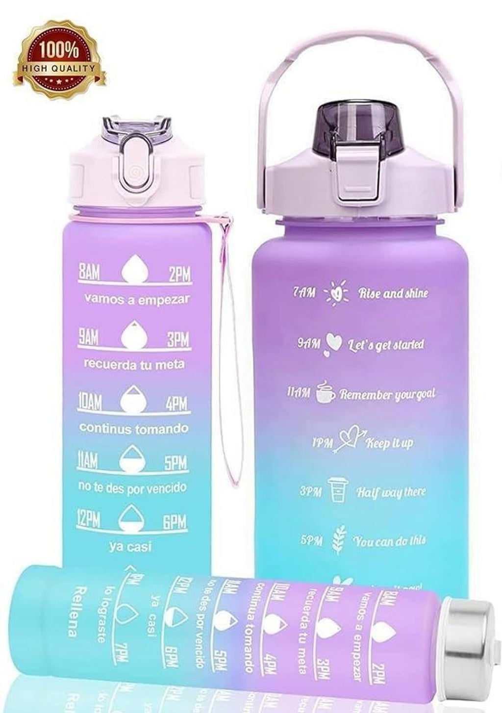 3-Piece Water Bottle Set - detail
