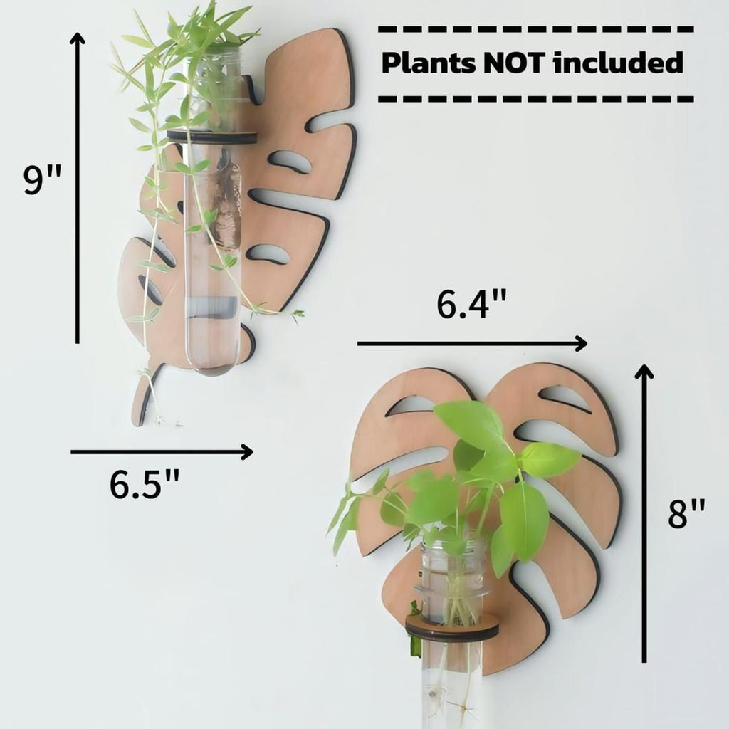 MDF Wood Planter 3D Brown