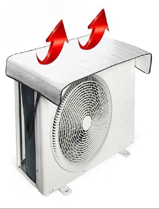 Premium Silver AC Cover Waterproof