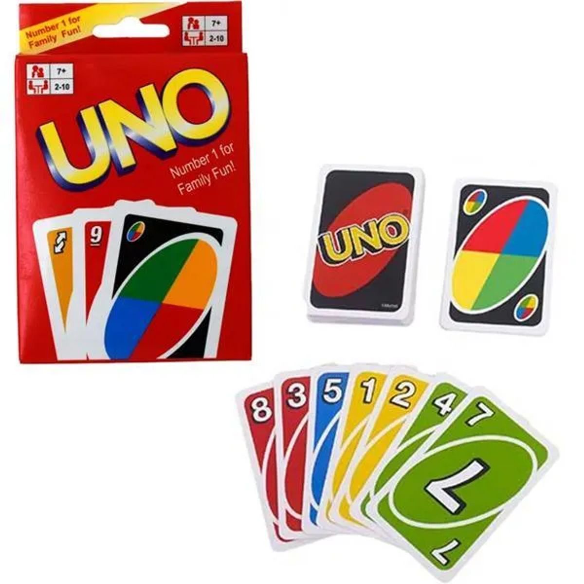 UNO Card Game for Kids & Adults 110 Cards
