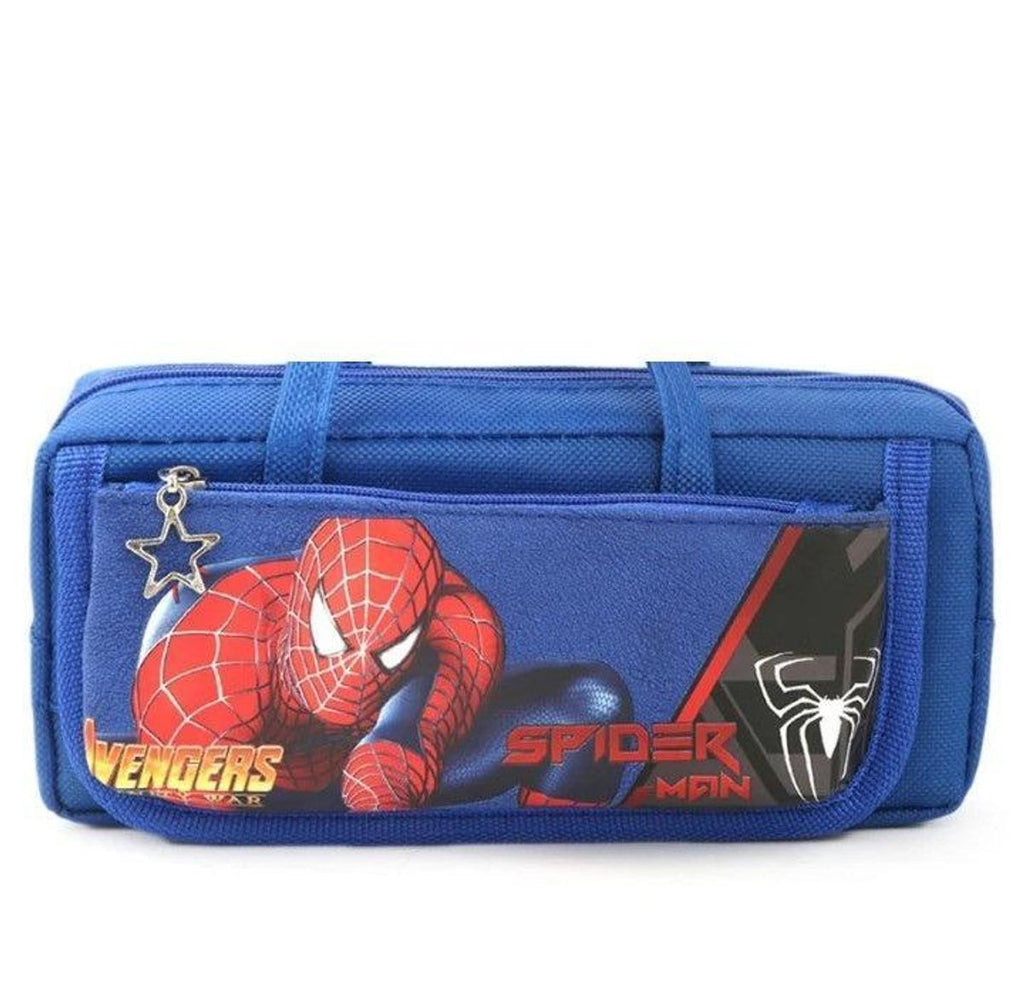 Spiderman School Pencil Pouch Blue ABS Compact