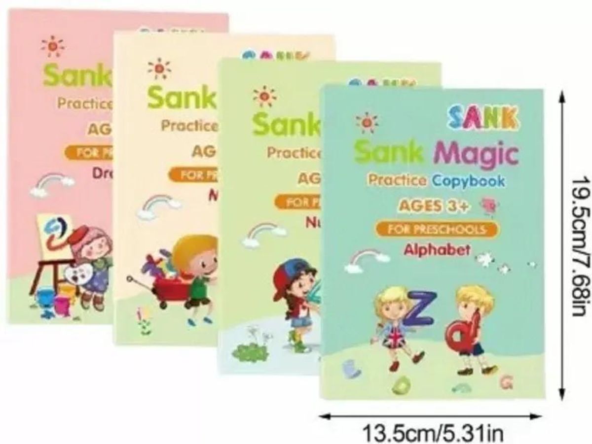 Tracing Workbooks Set for Kids Learning & Travel