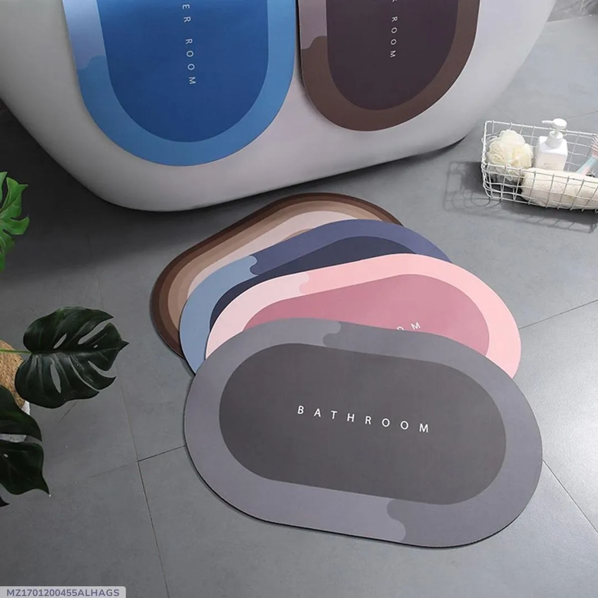Water Absorbent Floor Mat - non-slip surface