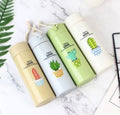 500ml Insulated Water Bottle Cactus Design ABS Plastic