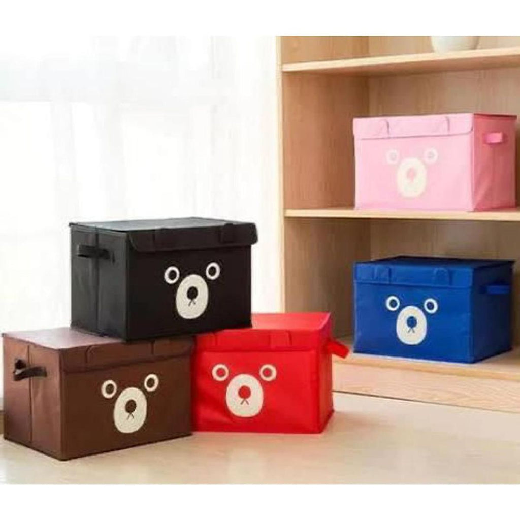 Panda Design Folding Storage Bags Blue Black Red Brown