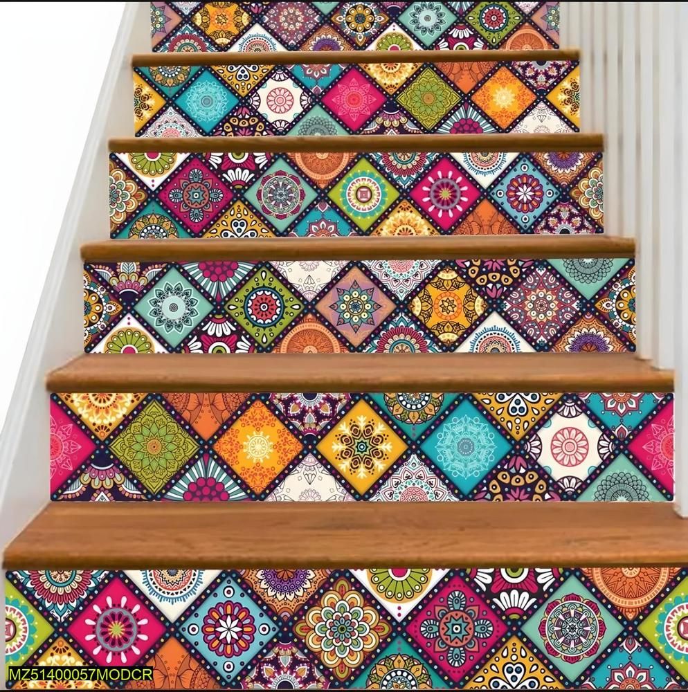Vibrant Wall Tile Stickers for Home Decor