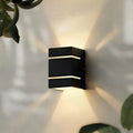 Modern Wall Lamp Dark Brown MDF