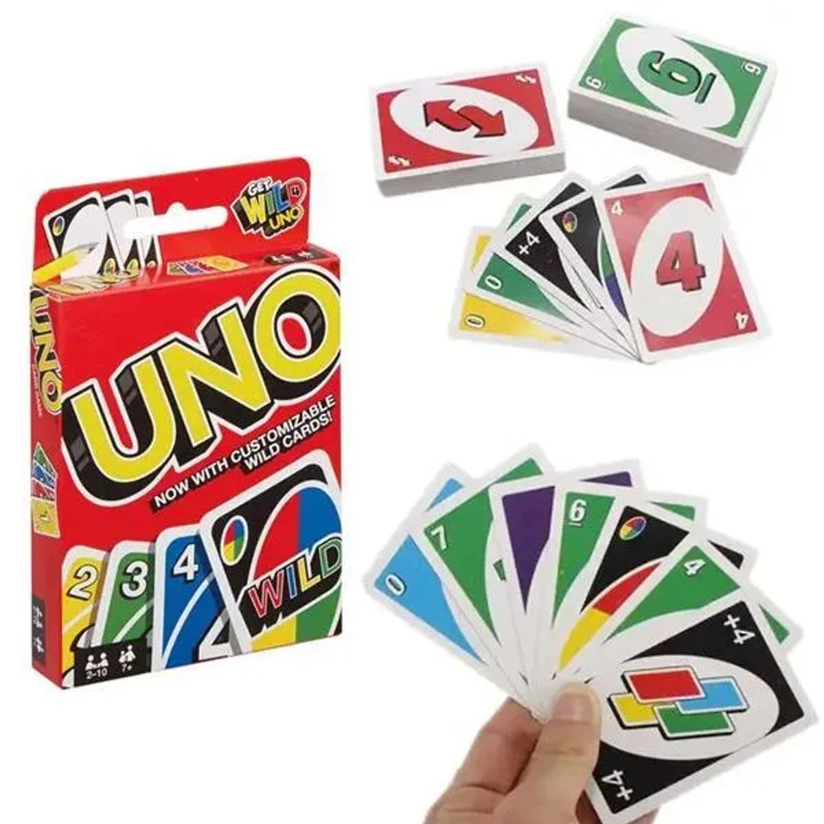 UNO Card Game for Kids & Adults 110 Cards