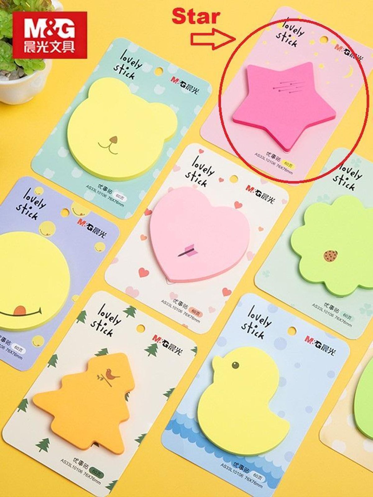 Neon Sticky Notes for Students Teachers Office Workers